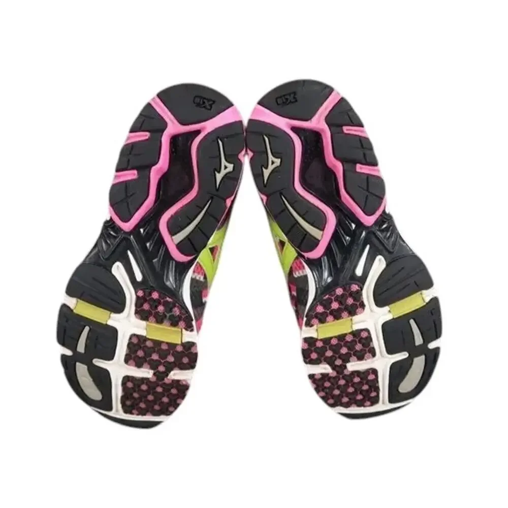 Mizuno Shoes Womens 9 Athletic Trainers Wave Elixir 8 Running Sport Active Pink
